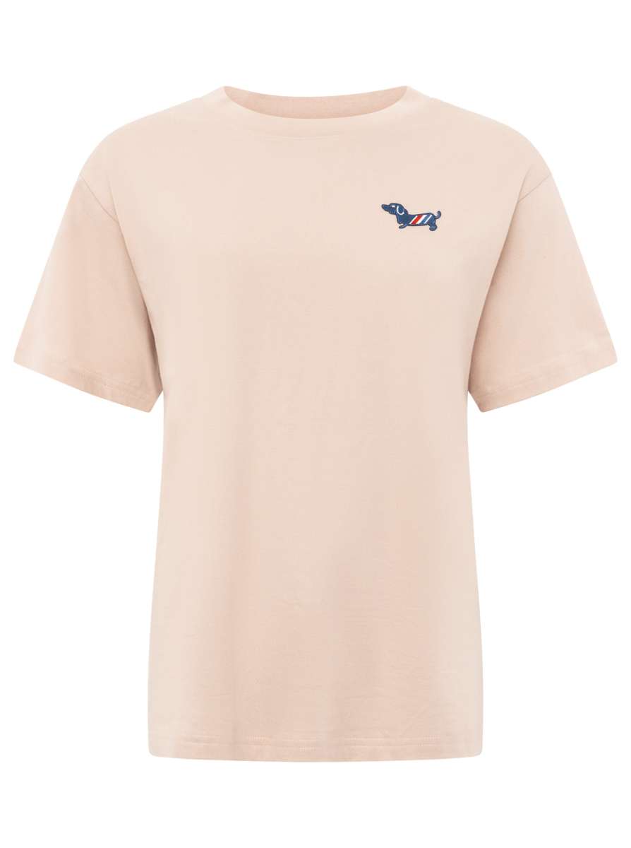 💕 Zwillingsherz Shirt 100 % Cotton "Dackel" Baumwolle Rosa