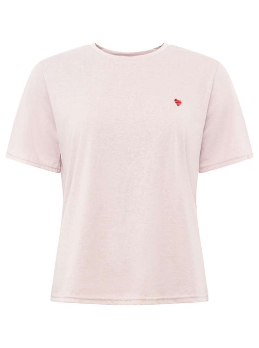 💕 Zwillingsherz Shirt "Herz" Baumwolle Rosa