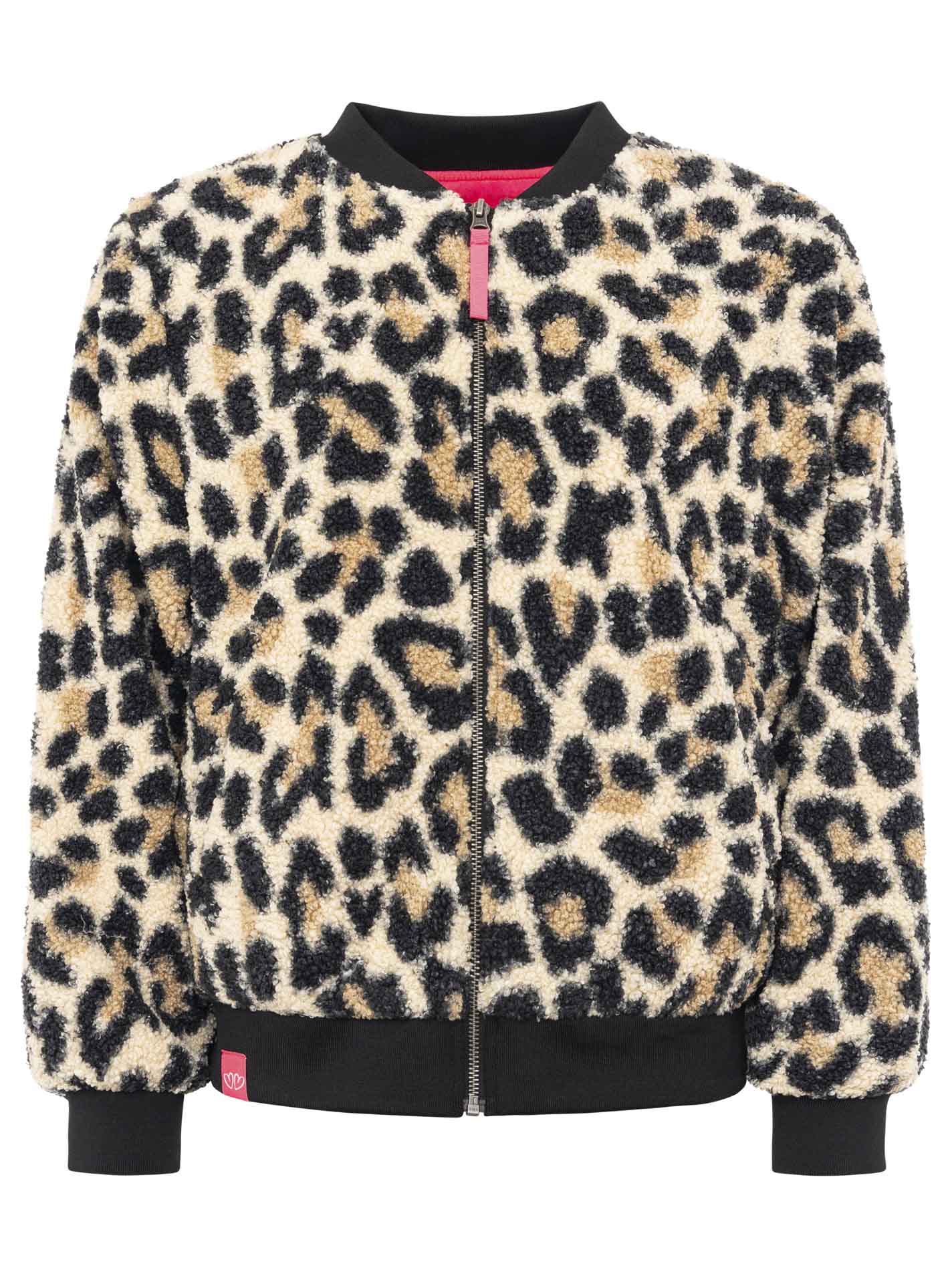 đź’• Zwillingsherz Bomberjacke Teddy "Classic Leo" Beige