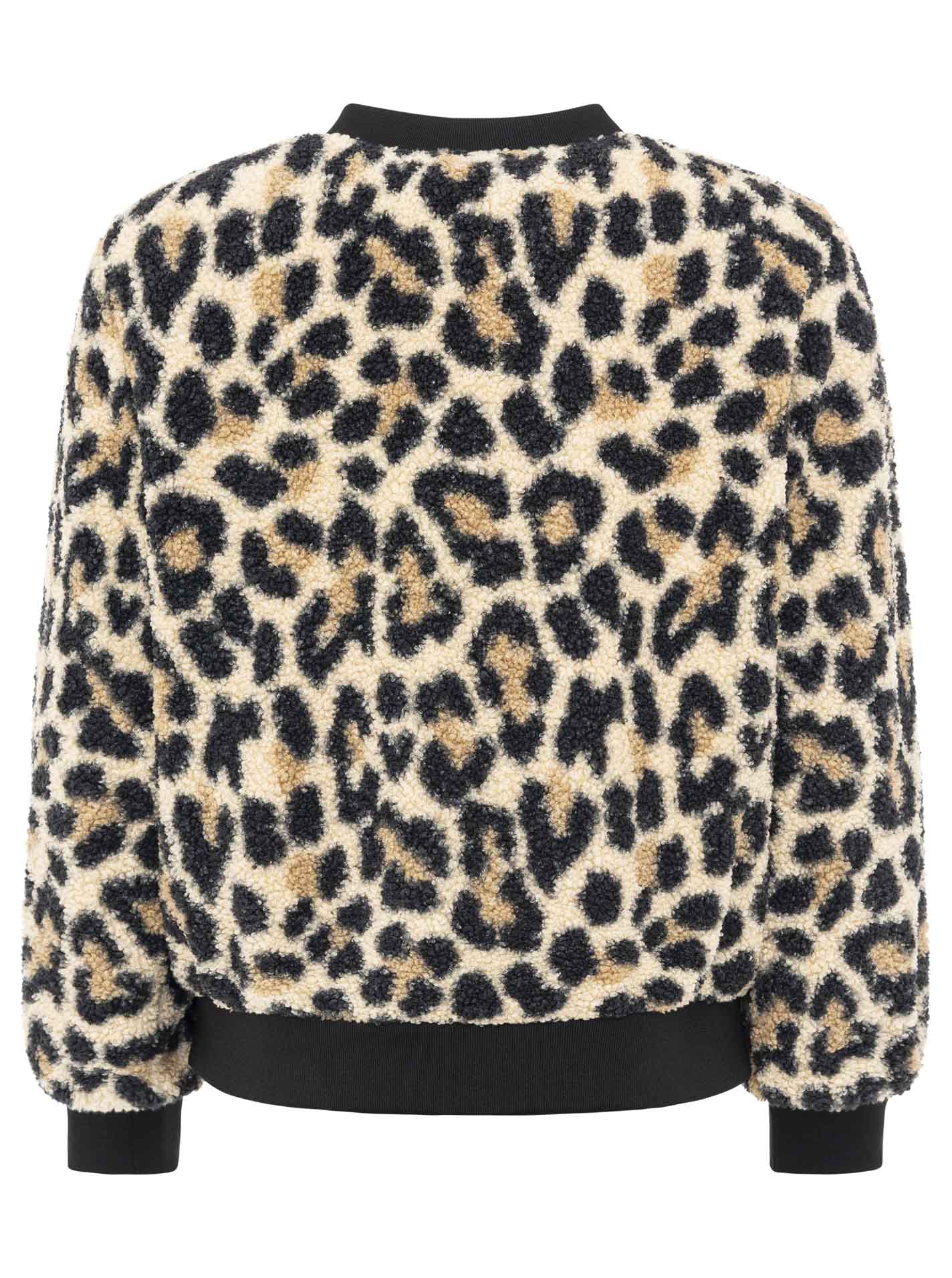 đź’• Zwillingsherz Bomberjacke Teddy "Classic Leo" Beige