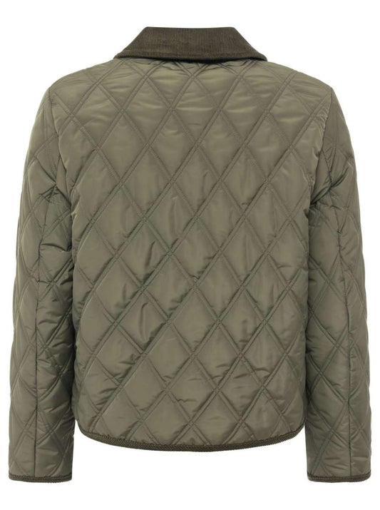 💕 Zwillingsherz Steppjacke "Classic" Khaki