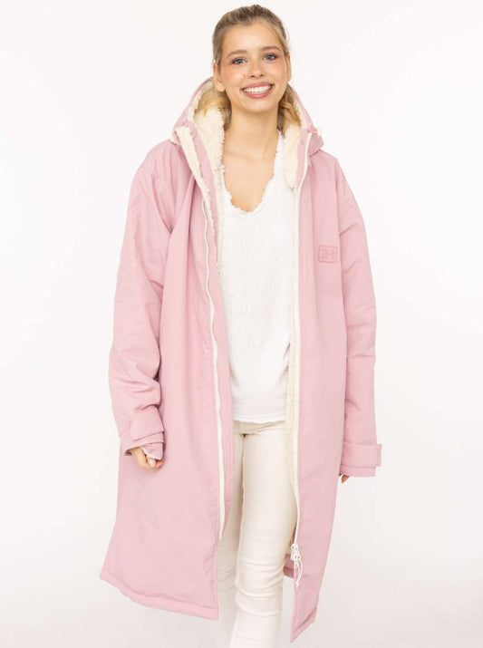 💕 Zwillingsherz Oversize "Windjacke ZH" Windmantel Altrosa