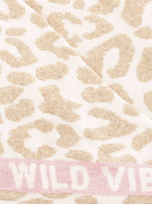 💕 Zwillingsherz Dreieckstuch "Doppel Leo" Baumwolle Hellbeige