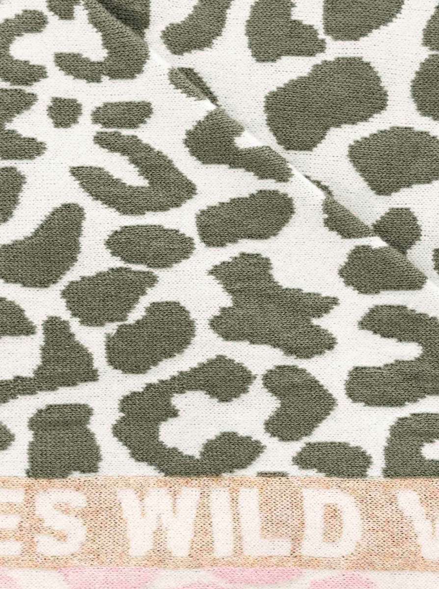 💕 Zwillingsherz Dreieckstuch "Doppel Leo" Baumwolle Salbei