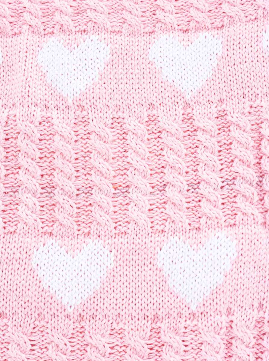 💕 Zwillingsherz Tasche Häkeltasche "Kleine Herzen" Rosa