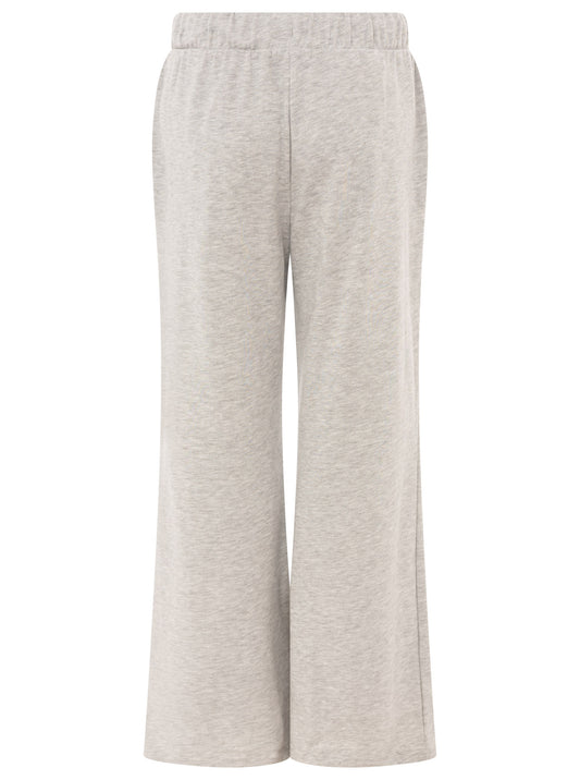 💕 Zwillingsherz Sweathose "Feel Good Club" Hellgrau