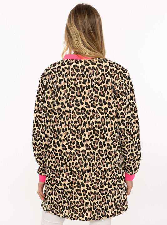 💕 Zwillingsherz Bombermantel "Leo Love" Beige