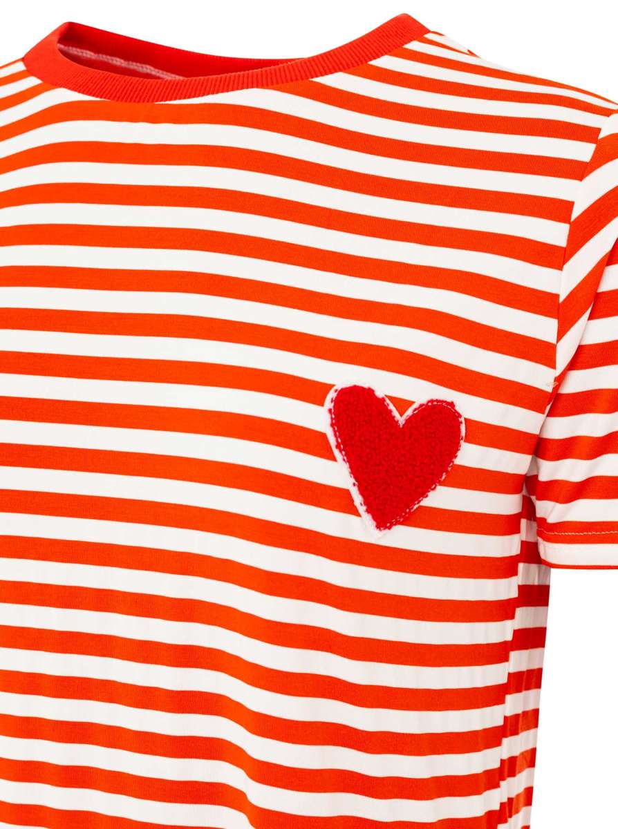 đź’• Zwillingsherz T-Shirt "Herzi" Rot