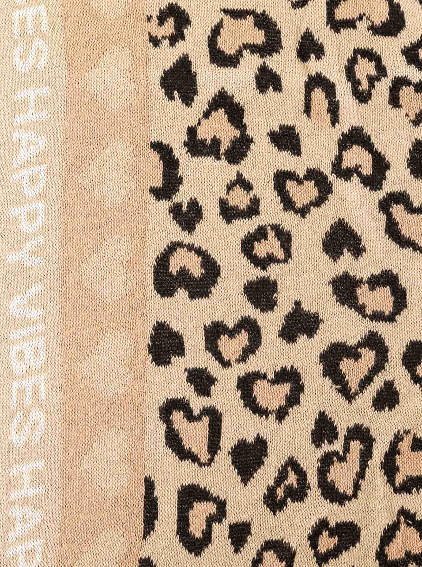 đź’• Zwillingsherz Kleines Halstuch BW "Happy Vibes" Beige