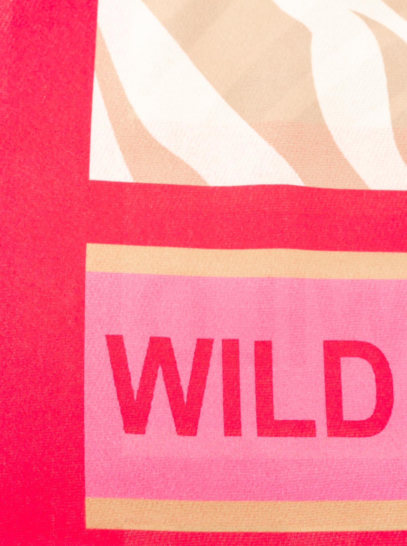 đź’• Zwillingsherz Schal "Wild Zebra" Beige