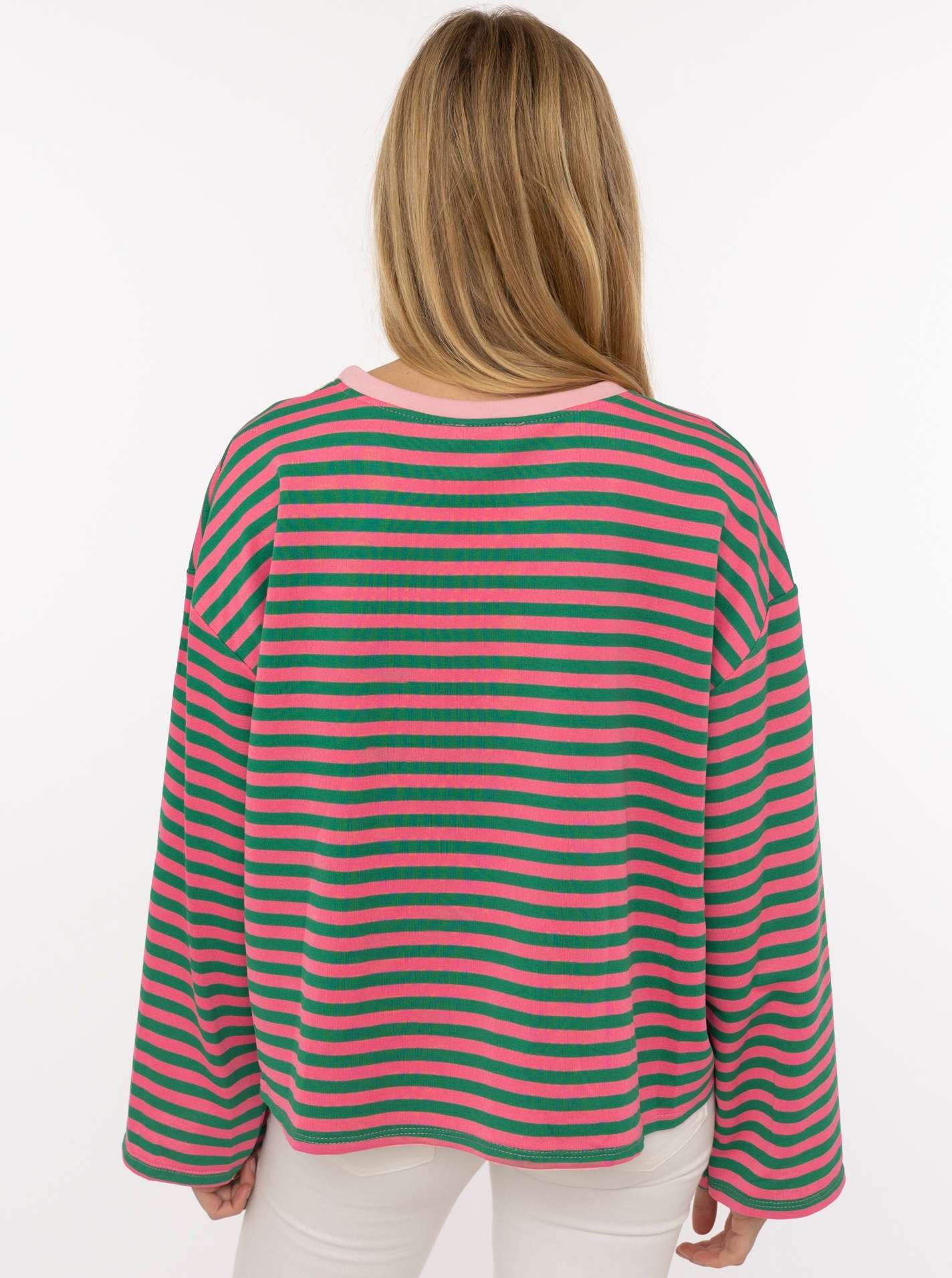 đź’• Zwillingsherz Sweatshirt "Perfectly Imperfect" GrĂĽn