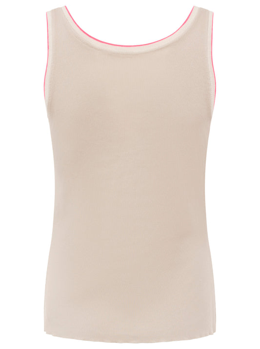 💕 Zwillingsherz Top "Neon" Tanktop Beige