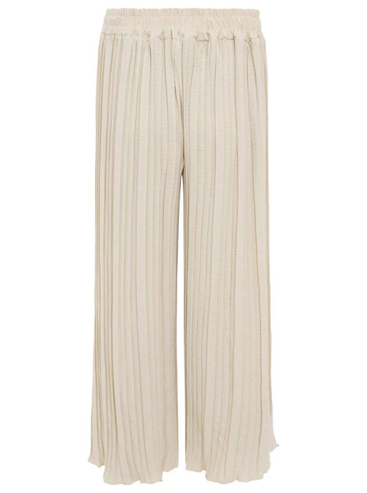 💕 Zwillingsherz Hose Plissee "Summer" Beige