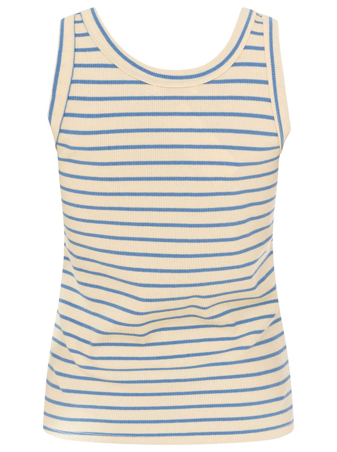 💕 Zwillingsherz Top "Classic Streifen" Jeansblau
