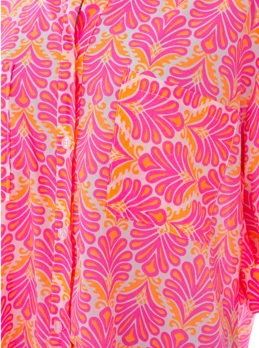 💕 Zwillingsherz Tunika "Neon Colors" Neonpink