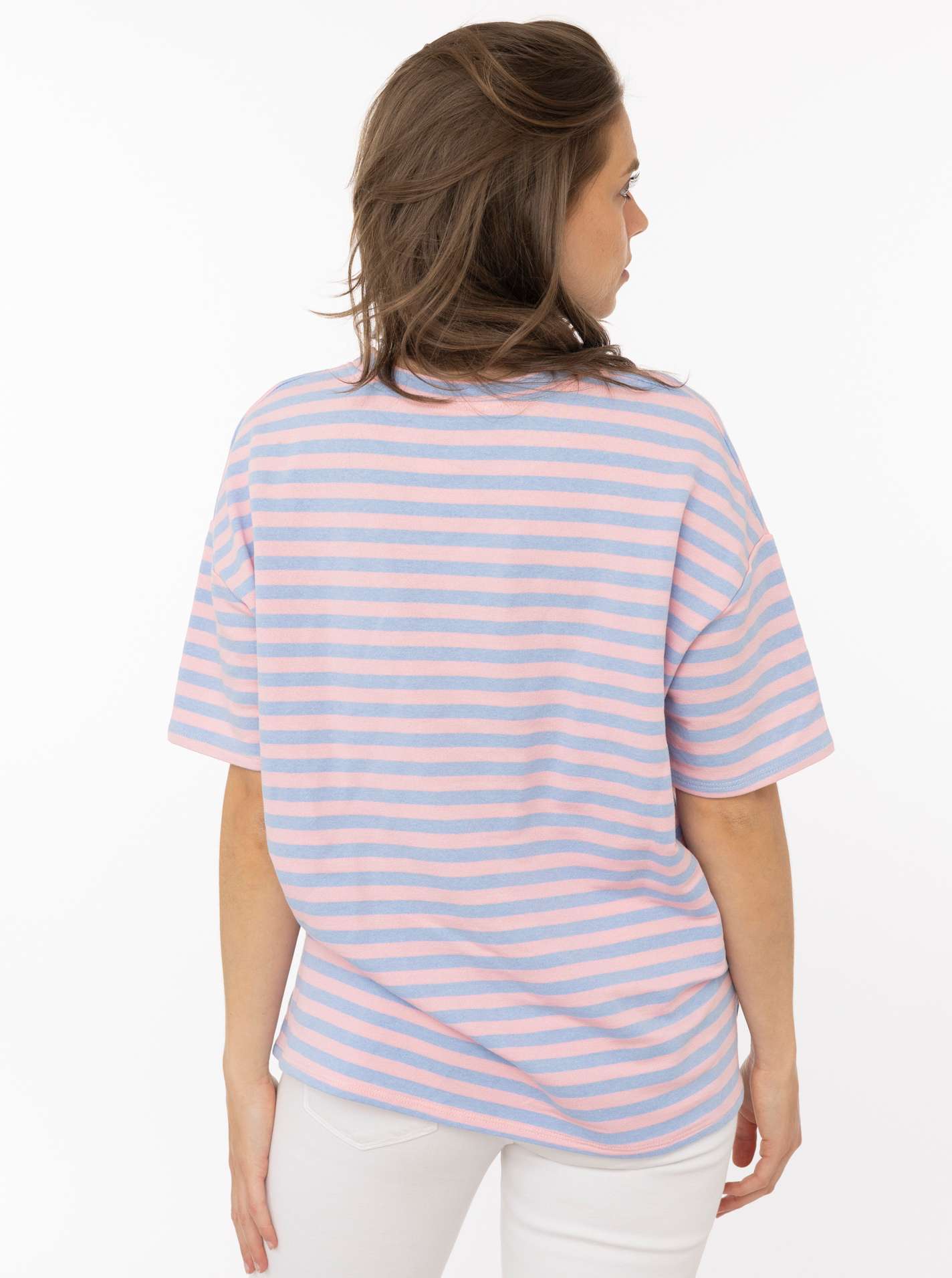 đź’• Zwillingsherz Shirt Sweat "Bonjour" Rosa