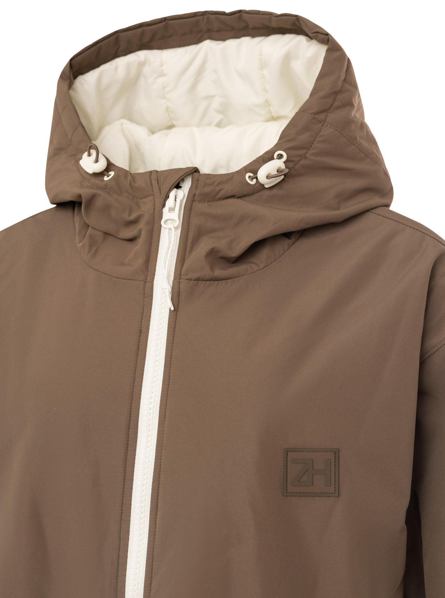 đź’• Zwillingsherz Oversize Windjacke "Summer" Taupe