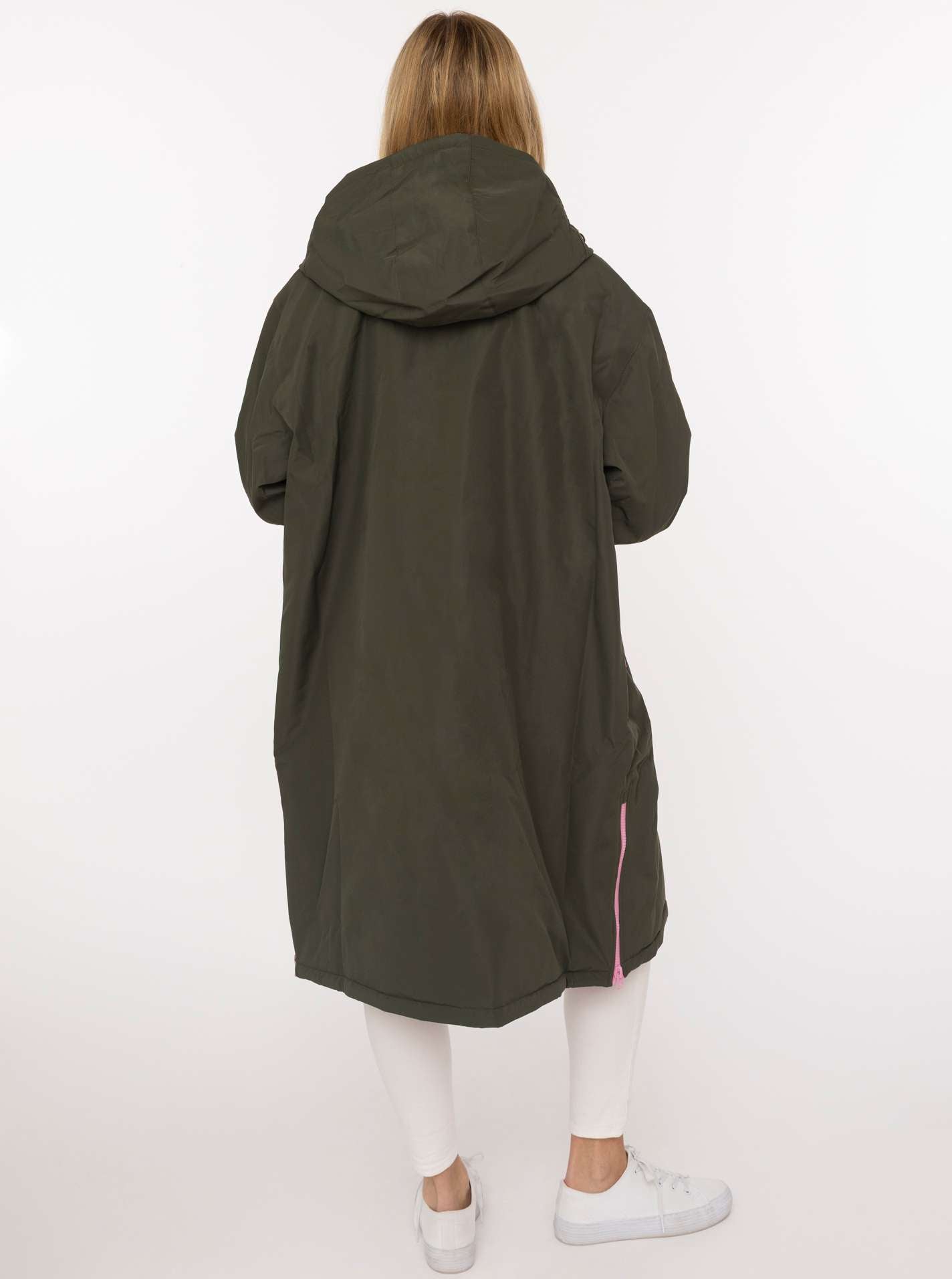 đź’• Zwillingsherz Oversize Windjacke "Summer" Khaki