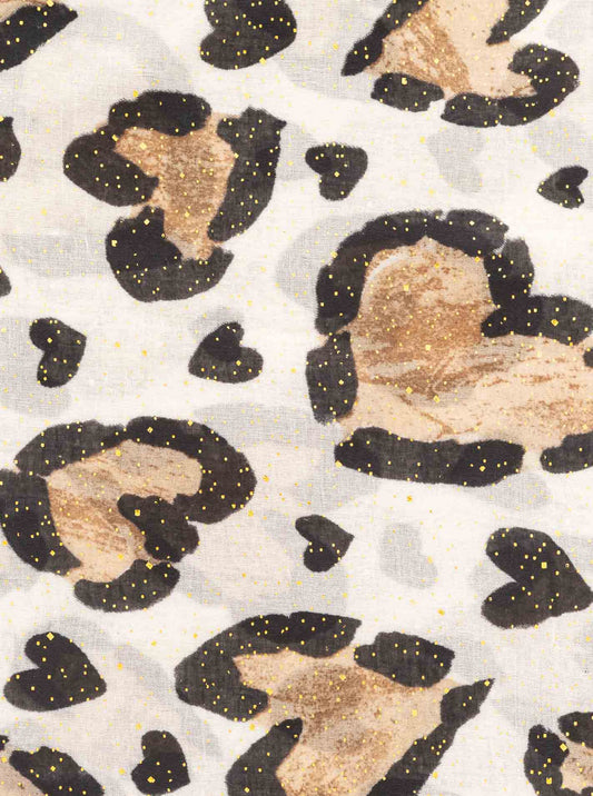 💕 Zwillingsherz Tuch "Herzchen Leo" Beige