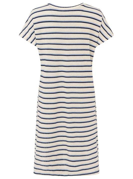 💕 Zwillingsherz Häkelkleid "Summer Lines" Blau