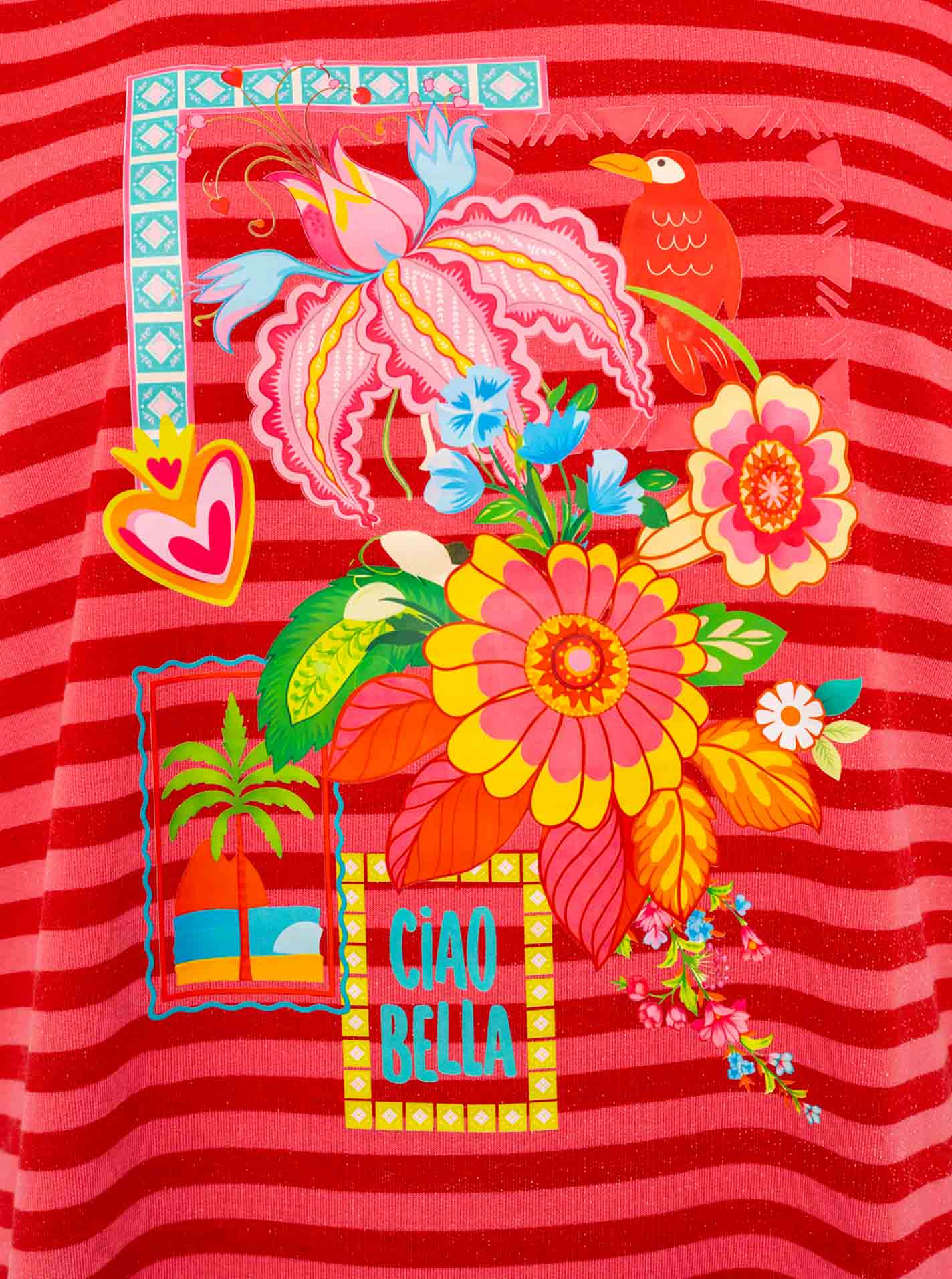 đź’• Zwillingsherz Shirt "Paradise" Pink