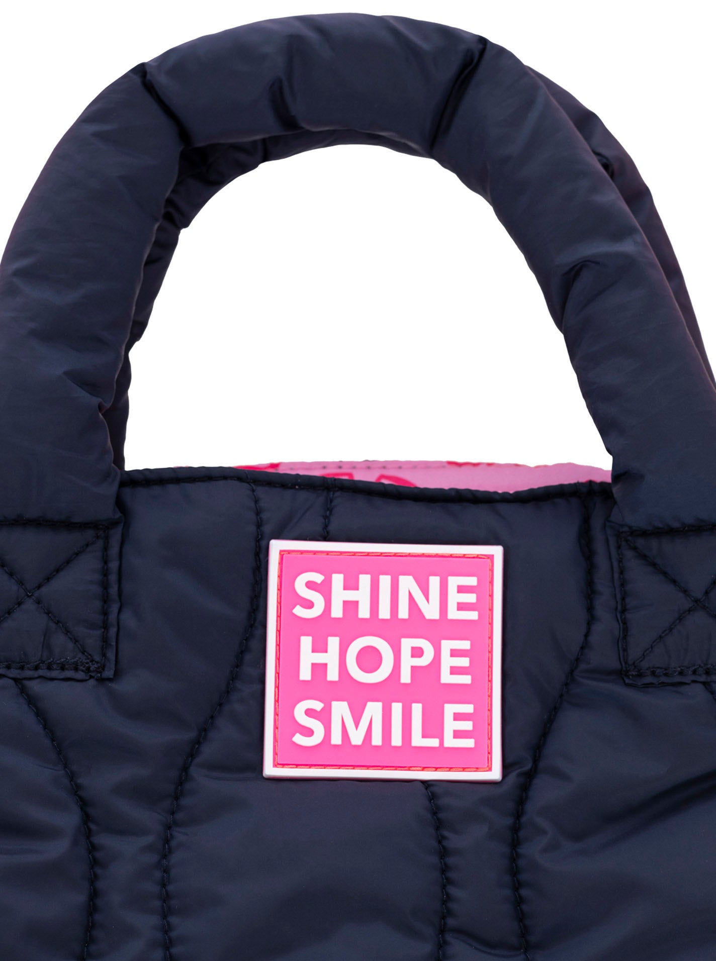 đź’• Zwillingsherz Tasche "Steppung & Patch" Marine