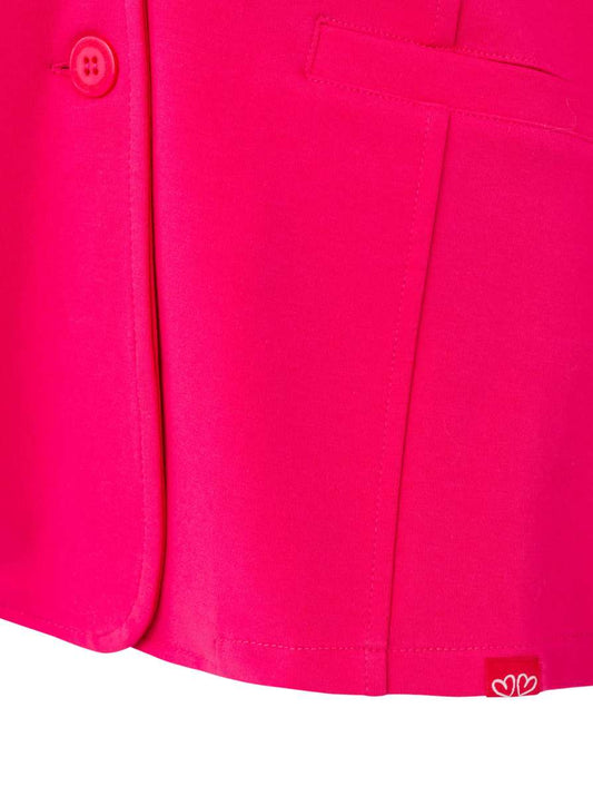 💕 Zwillingsherz Jerseyblazer "Zwillingsherz" Pink