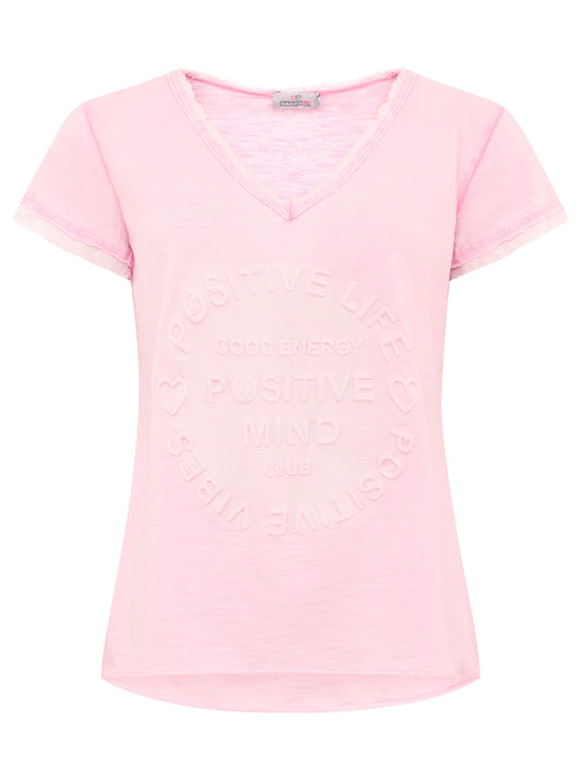 💕 Zwillingsherz Shirt "Tail" Rosa