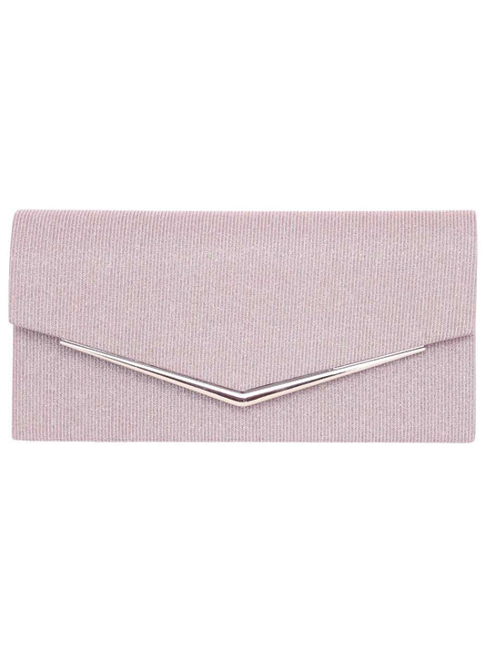 Tasche Abendtasche "Steel" Rosa