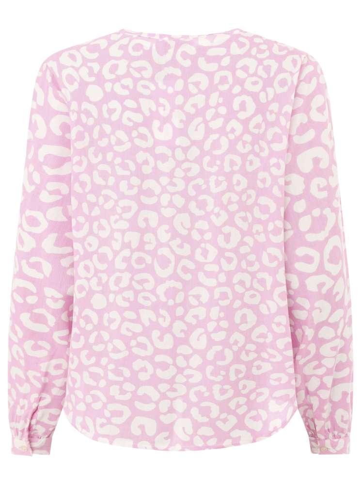 đź’• Zwillingsherz Bluse "Soft Leo" 100 % Viskose Pink