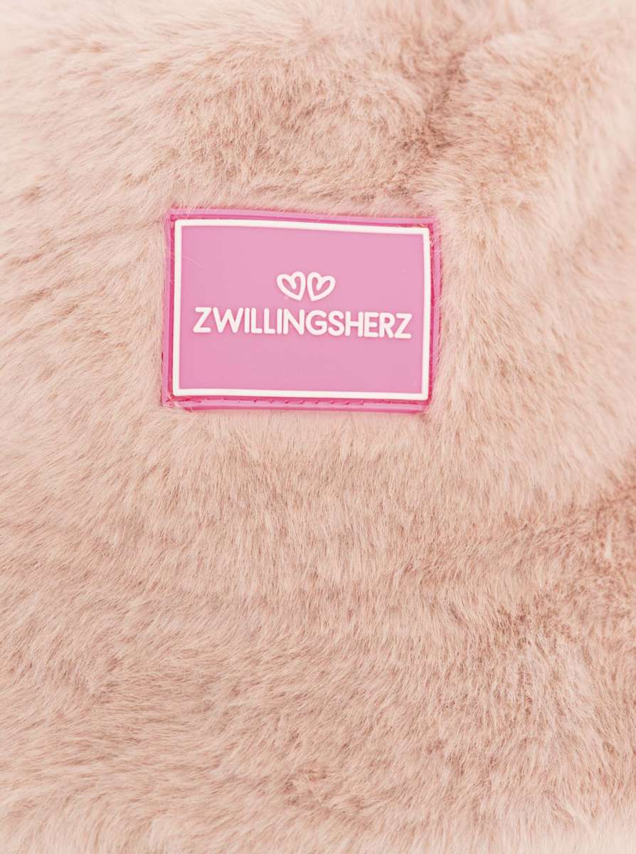 💕 Zwillingsherz Bucket Hat "Plüsch" Hut Rosa