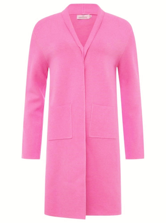 💕 Zwillingsherz Strickjacke "Jessy 2.0" Kragen Rosa