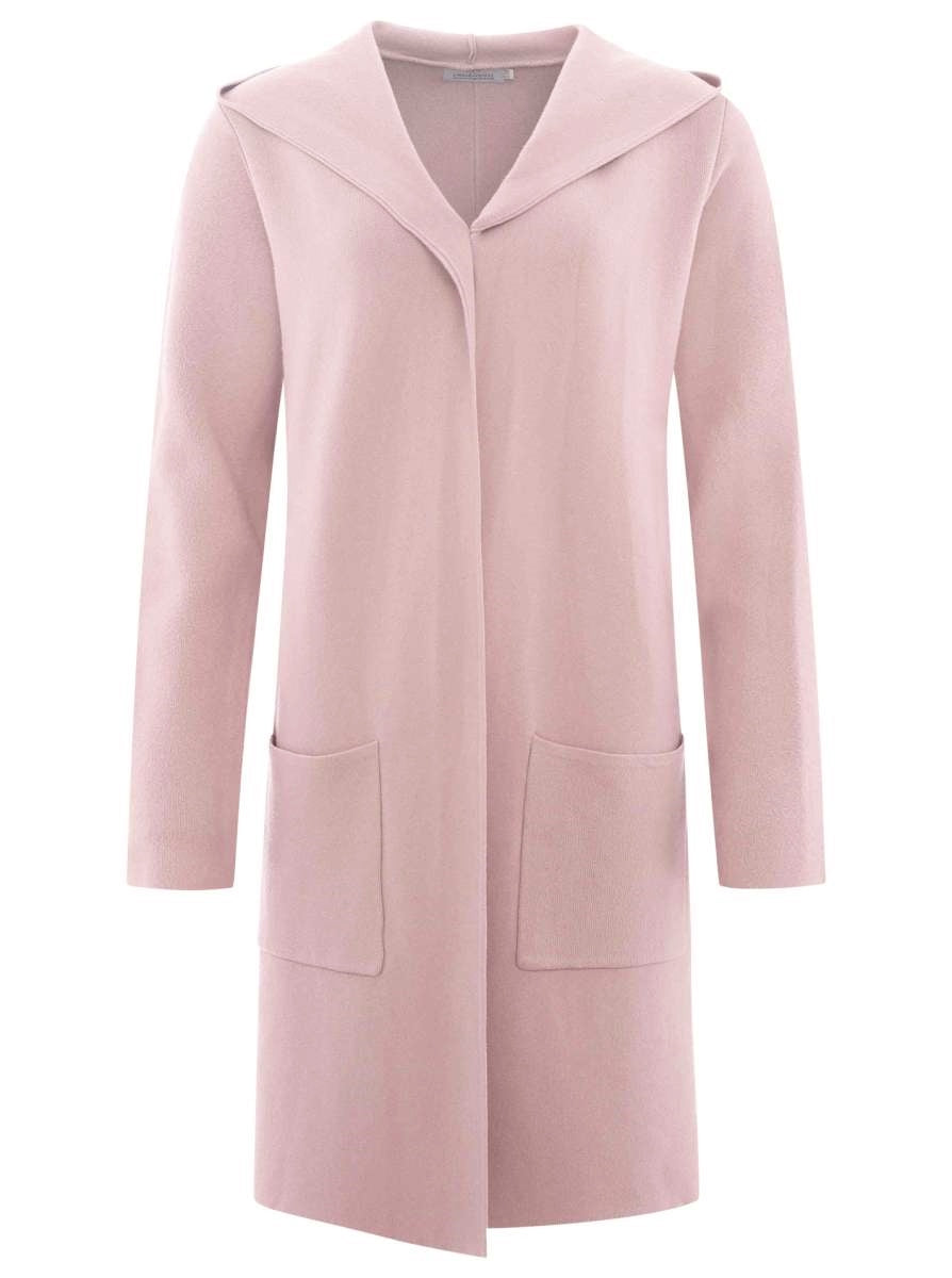 đź’• Zwillingsherz Strickjacke "Janina Basic" Strickmantel offen Altrosa