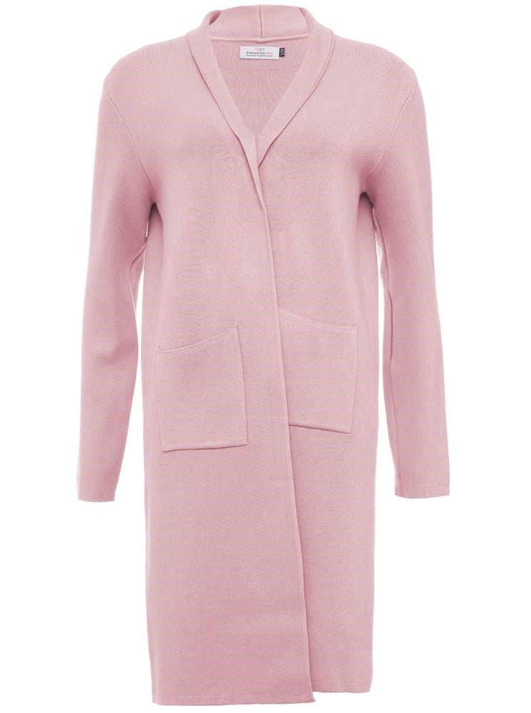 đź’• Zwillingsherz Strickjacke "Jessy 2.0" Kragen Altrosa