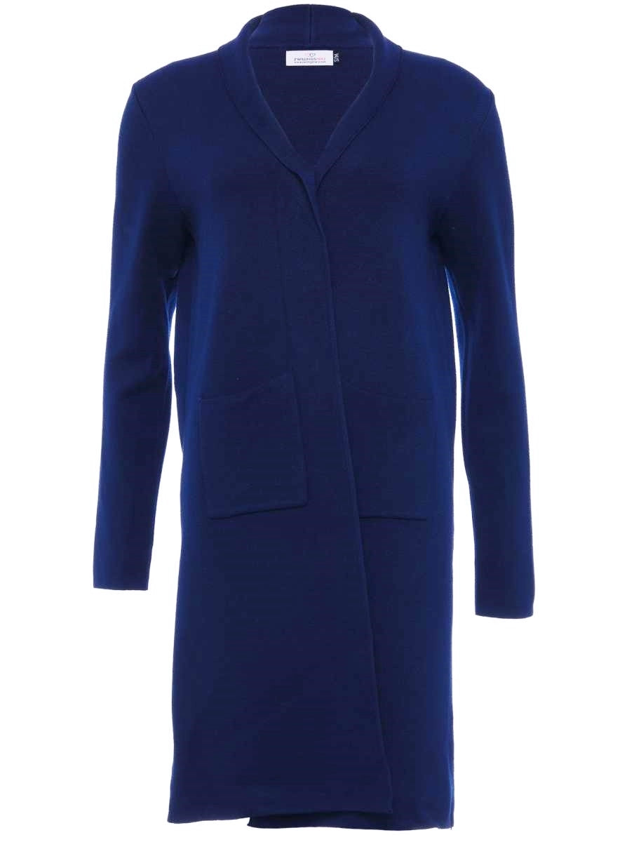đź’• Zwillingsherz Strickjacke "Jessy 2.0" Kragen Navy