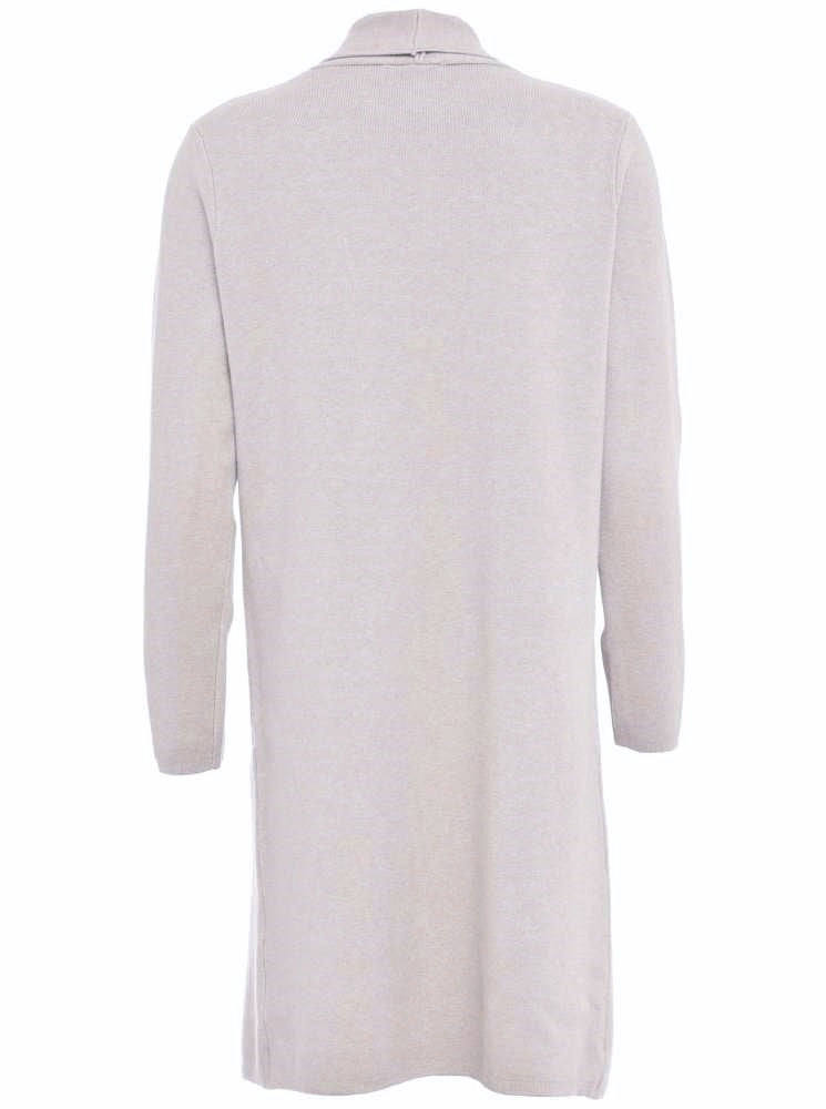 đź’• Zwillingsherz Strickjacke "Jessy 2.0" Kragen Hellgrau