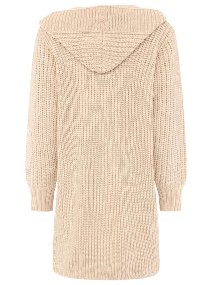 💕 Zwillingsherz Strickjacke "Katinka" Strickmantel Knöpfe Beige