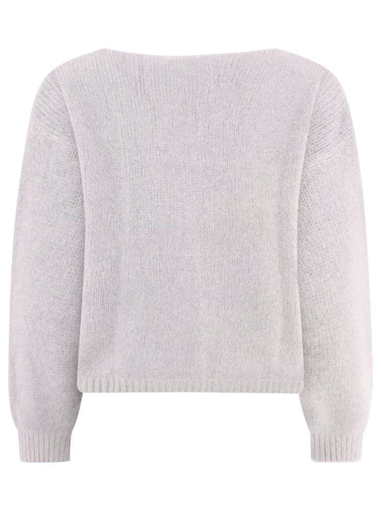 💕 Zwillingsherz Strickjacke kurz "Uni" Wolle Grau