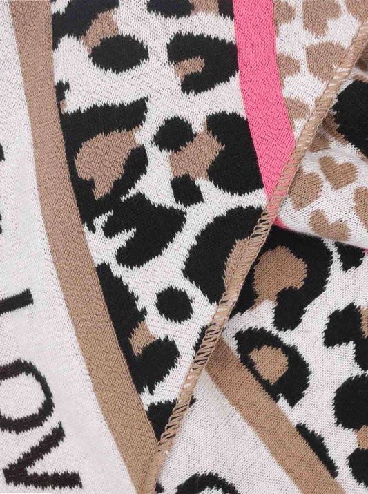 💕 Zwillingsherz Dreieckstuch "Love is love" Baumwolle Beige Pink