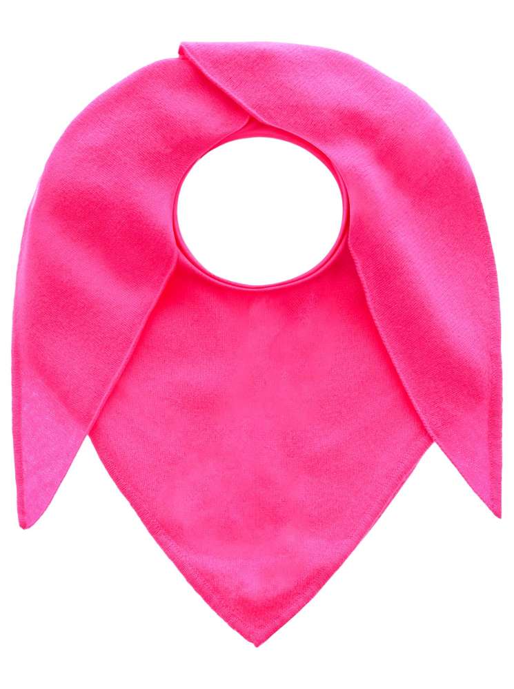 đź’• Zwillingsherz Dreieckstuch "100 % Cashmere" Kaschmir Neonpink