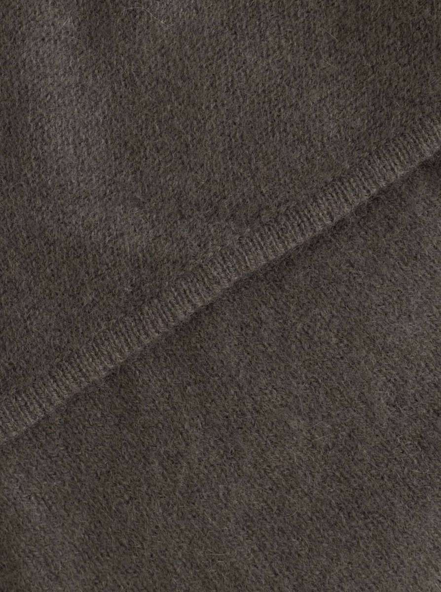 đź’• Zwillingsherz Dreieckstuch "100 % Cashmere" Kaschmir Olive