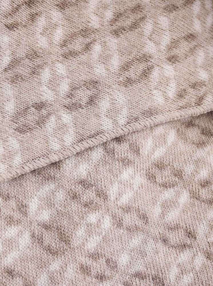 💕 Zwillingsherz Dreieckstuch "Bright Winter" Wolle Kaschmir Beige