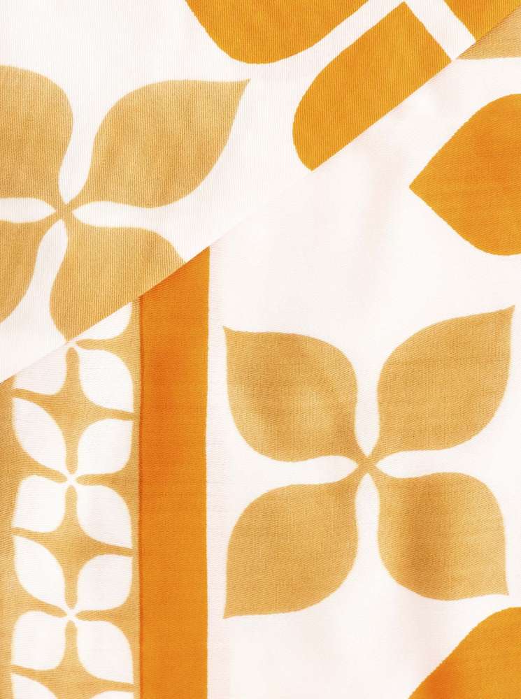 💕 Zwillingsherz Dreieckstuch "Grafik Print" 100 % Viskose nachhaltig