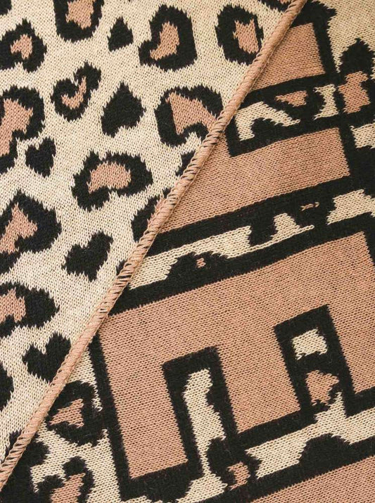 💕 Zwillingsherz Dreieckstuch "Leo & Zwillingsherz" Baumwolle Beige