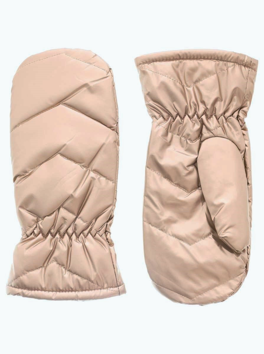 handschuhe gold 💕 Handschuhe Fäustlinge "ZickZack Stepp" Gold – Astrid`s Boutique