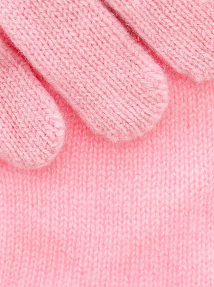 đź’• Zwillingsherz Handschuhe 100 % Kaschmir Cashmere "Luxus" Altrosa NEU