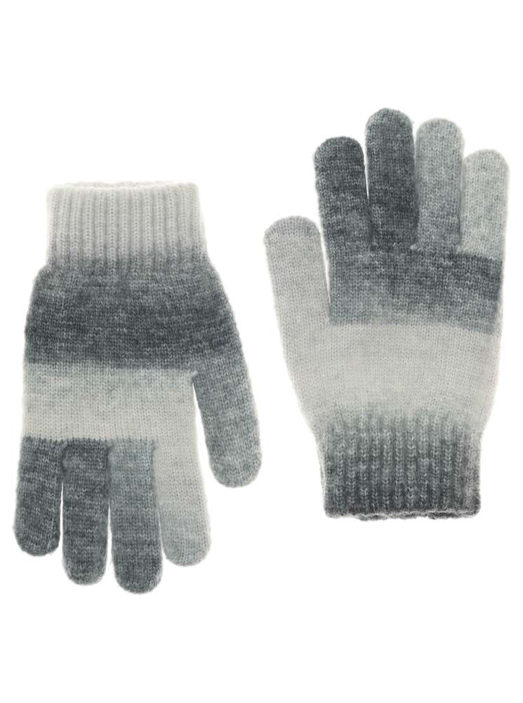 💕 Zwillingsherz Handschuhe "Rainbow" Grau