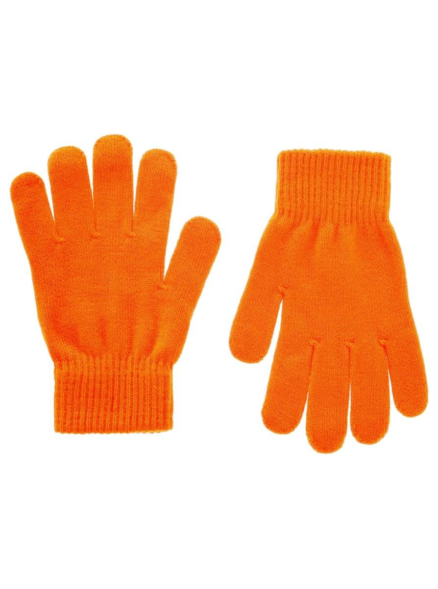 orange handschuhe 💕 Zwillingsherz Handschuhe "Colors" Wolle Orange – Astrid`s Boutique