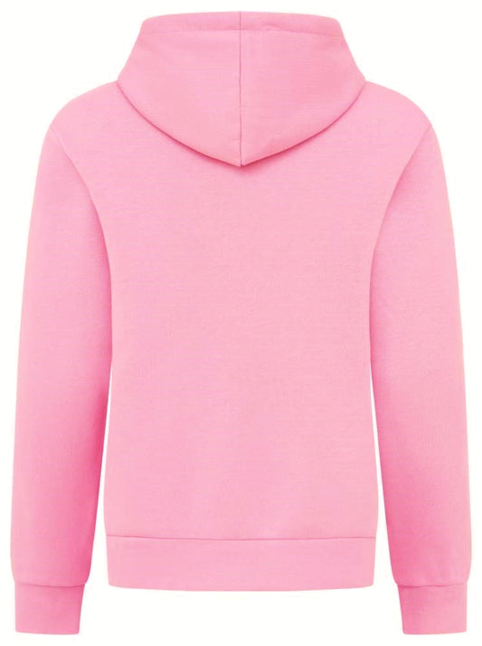 💕 Zwillingsherz Sweatshirt Hoodie "Cocktail Club" Sweater Baumwolle Rosa