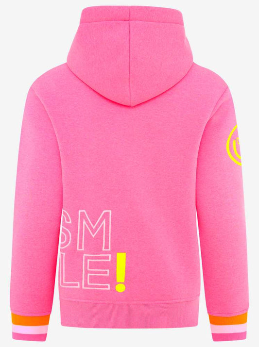 💕 Zwillingsherz Sweatshirt Hoodie "Community" Sweater Baumwolle Pink